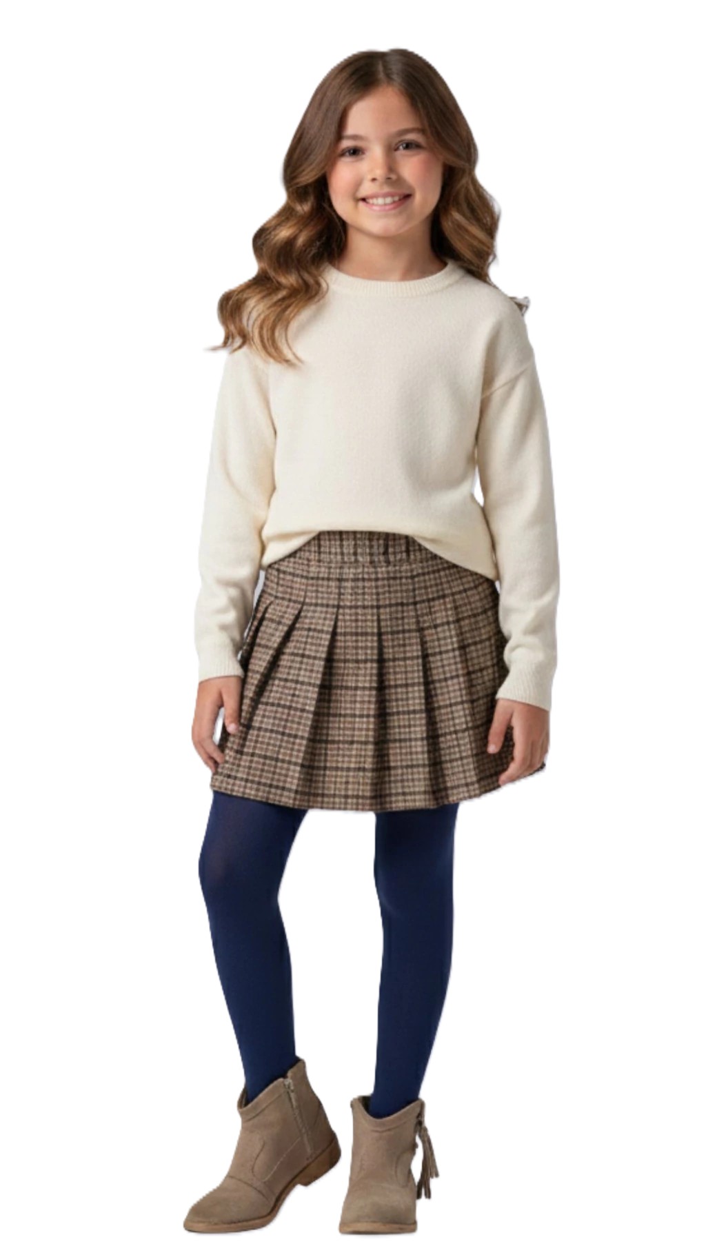 MORA PANTY INFANTIL: 20 DENIER CON TIBAND Y PUNTERA - Imagen 4